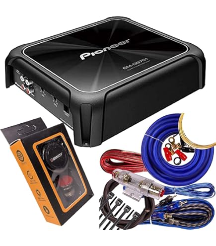 Pioneer Gm-D7400M - Amplificador Mono con Potencia máxima de 800