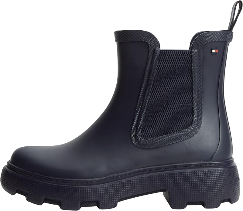 Femme Rubber Flag Cleated Rainboot Fw0fw09387 Bottes de Pluie, Blue (Space Blue), 39 EU
