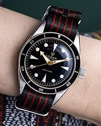 Hemsut Military Style Watch Strap, Seat Belt Watch