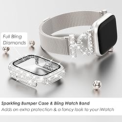 WINGLE Milanese Loop for Apple Watch Bands Series