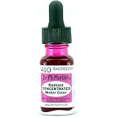 Dr. Ph. Martin's Radiant Concentrated Water Color (49D) Watercolor Bottle, 0.5 oz, Raspberry, 1 Bottle