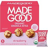 MadeGood Organic Strawberry Granola Bites, 5ct x 0.85oz