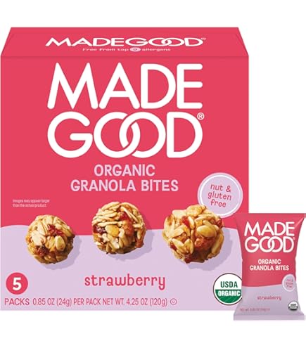 Amazon.com: MadeGood Chocolate Banana Granola Minis, Vegan