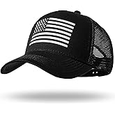 United S American Flag Hat | Snapback Adjustable Mesh Trucker Baseball Cap | Men Women Outdoor & Casual Wear
