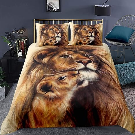 lion baby comforter