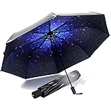 Jenabee&reg; Blooming Flower Black Vinyl UV Protective Canopy Parasol UPF 40+ Sun Block Umbrella Summer Shady Sun Umbrella
