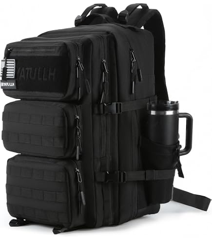 Military Tactical Backpack 55L for Men & Women Bug Out Bag Large Hiking Bag