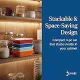 joeji's Kitchen Mini Baking Dishes Set of 4 325ml Rectangular Ceramic view 7