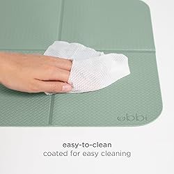 Ubbi On-The-Go Diaper Changing Baby Mat, Soft and