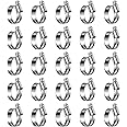 Steelsoft Heavy Duty Hose Clamp Size#12, 3/4 to 1-1/4 inch Adjustable Worm Gear Drive Hose Clamps Stainless Steel 304 for Fuel Injection Line, Automotive, Radiator, Garden,25 Pack