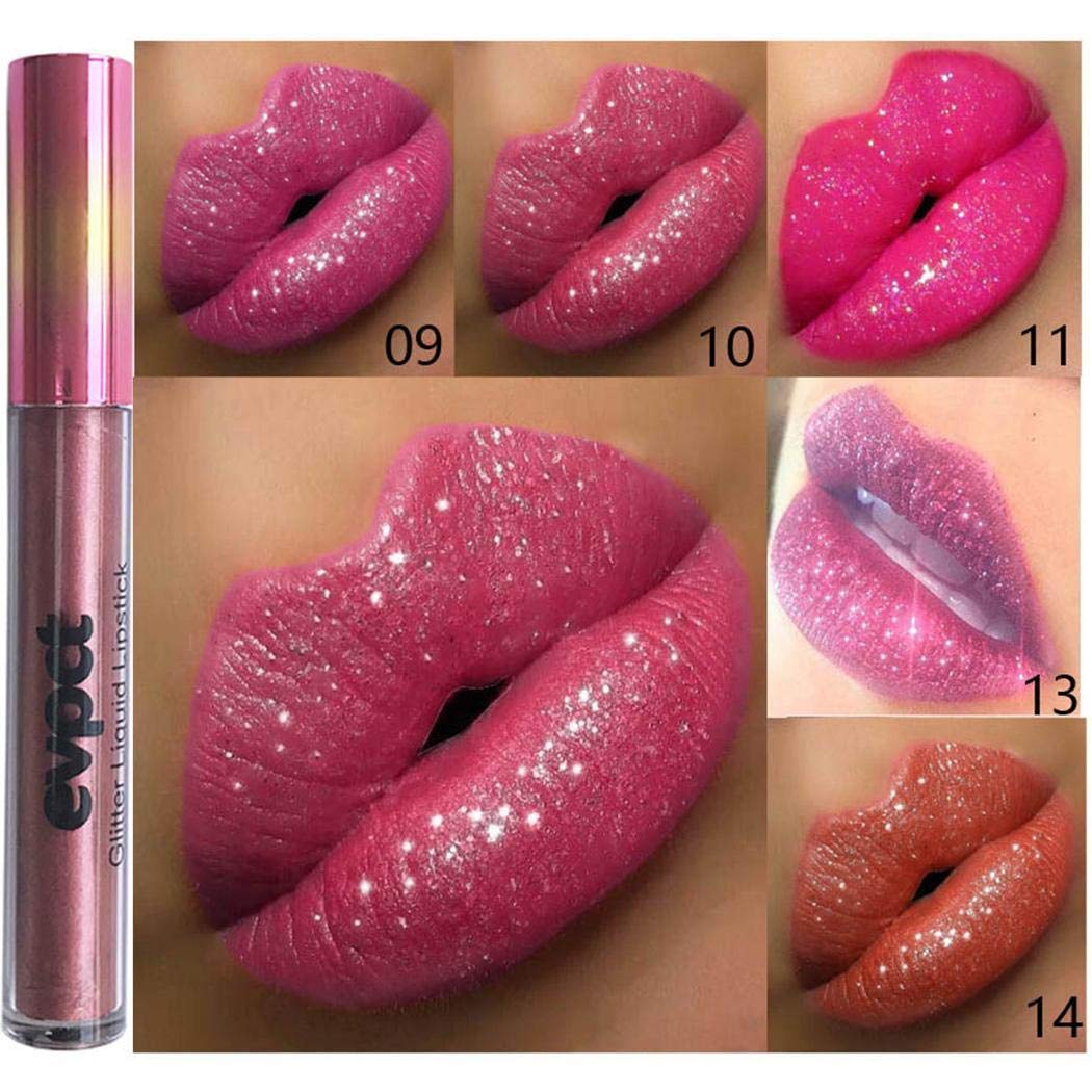 Xixou Shimmer Lip Gloss Metal Lipstick Primers Waterproof Moisturizing Liquid Lipstick Long Lasting Glitter Lip Tints