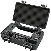 Rugged Protective Travel Carrying Case for PSP 2000 &amp; 3000 - Holds 6 Games, 5 Memory Cards, USB Charging Cable *Does not fit PSP 1000*