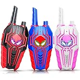 Cool Walkie Talkies for Kids Boys: 3 Pack Kids Walkie Talkies Toys Easter Birthday Gifts for 3 4 5 6 7 8 Year Old Girls Boys Grandkids Camping Outdoor Toys Basket Stuffers Boy Girl Gift Age 3-8