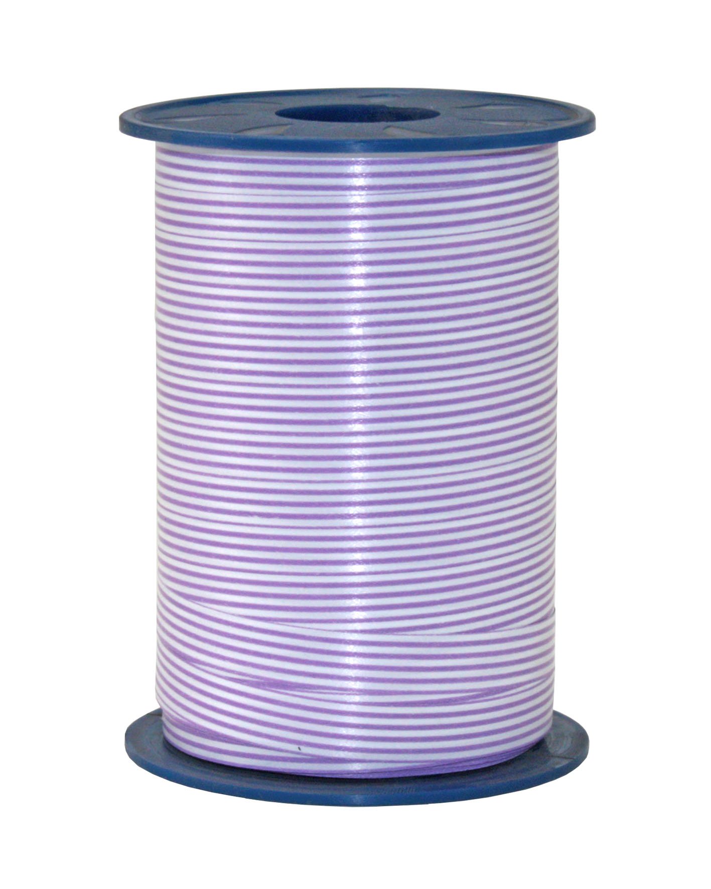 C.E. Pattberg Präsent - Stripes Curling Ribbon Purple 10 mm width, 250 m length — image 1