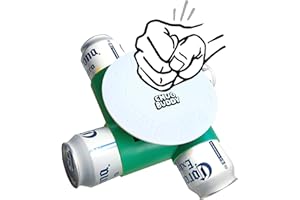 Chug Buddy Beer Shotgunning Tool, 4-can Shotgun Tool for Beer/Soda, Beer Bong - Fits Slim/Regular Can Beer Shotgun, Drinking Accessories for Bachelor Party, Adults, Men, College (Green)