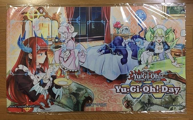 遊戯王 プレイマット ドラゴンメイドドラゴンメイドリラクゼーション Yu Gi Oh Day 遊戯王の日 ホビー 通販 Amazon Co Jp