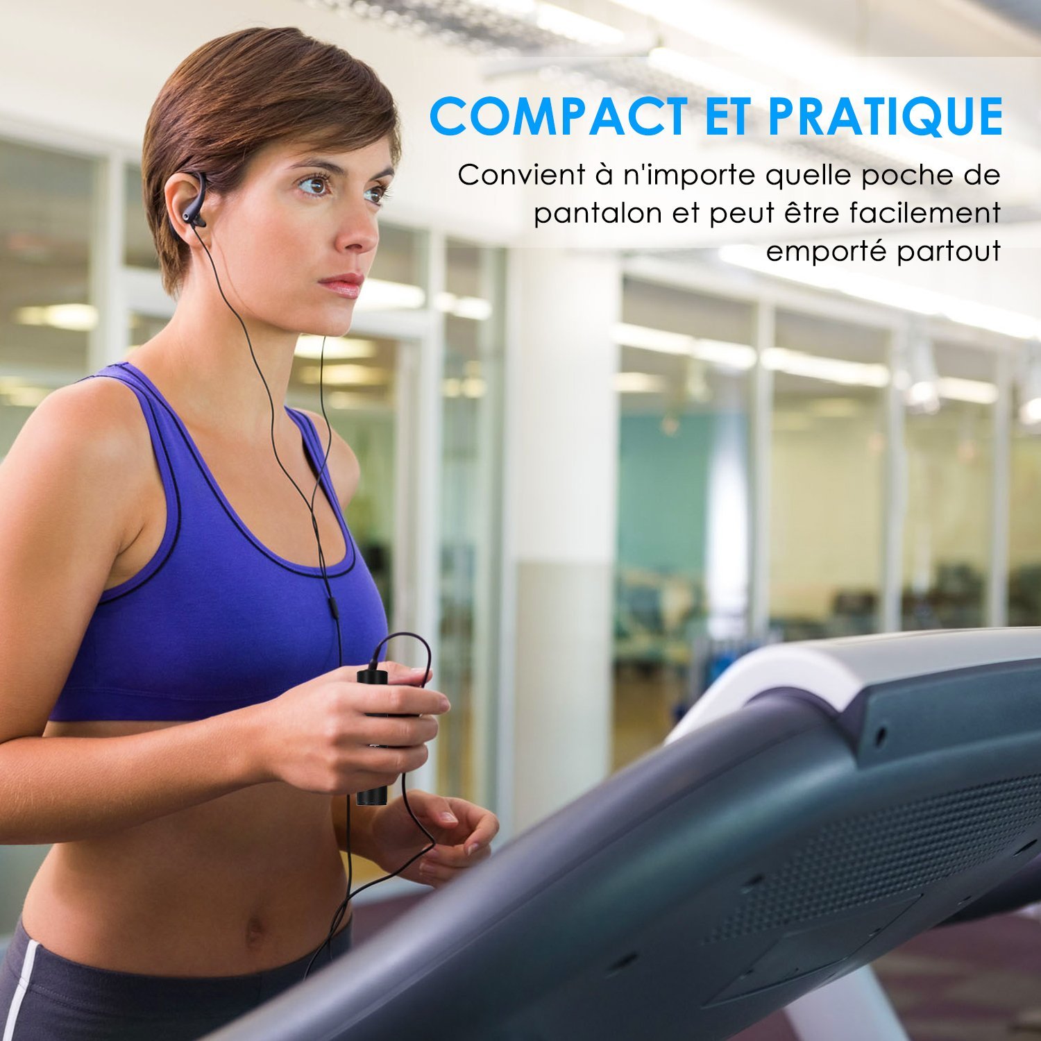 Récepteur Bluetooth 4.1 Voiture, bedee Mini Adapteur Audio, Kit Voiture Mains Libres avec Sortie Stéréo Compatible avec le Système Audio 3.5mm Jack pour Maison / Casque / Téléphone / PC / Tablette / Véhicule