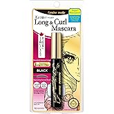 HEROINE MAKE by KISSME Waterproof Mascara Black | Tubing Mascara Volume and Length by Defining Fiber for Long and Curl Eye Makeup for Women, Made in Japan, Black, 1 EA