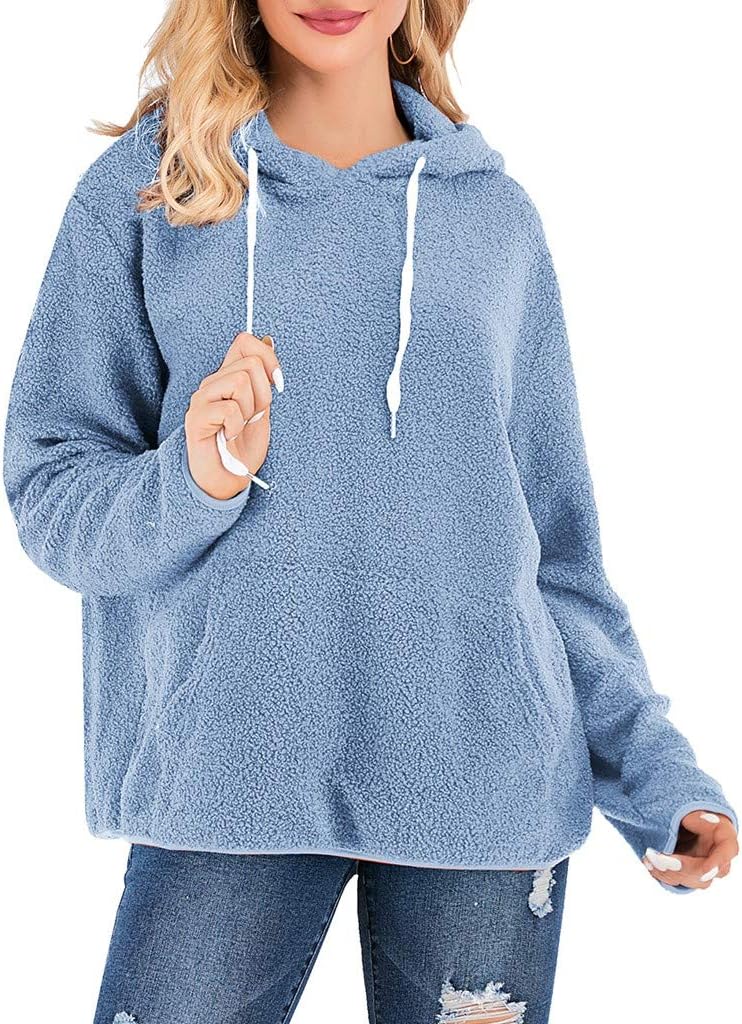 Amazon Com Midress Women S Winter Warm Sweatshirts Casual Long