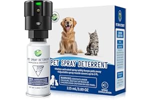 QSKUDP Cat Spray Pet System Dog Motion Activated Dog System with 1 Spray - Only Applicable to Original Replacement