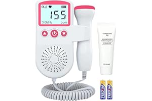 NABOET Heartbeat FD-1 Monitor, FD-1 & DOPCORD, D140,Display Heart Rate.