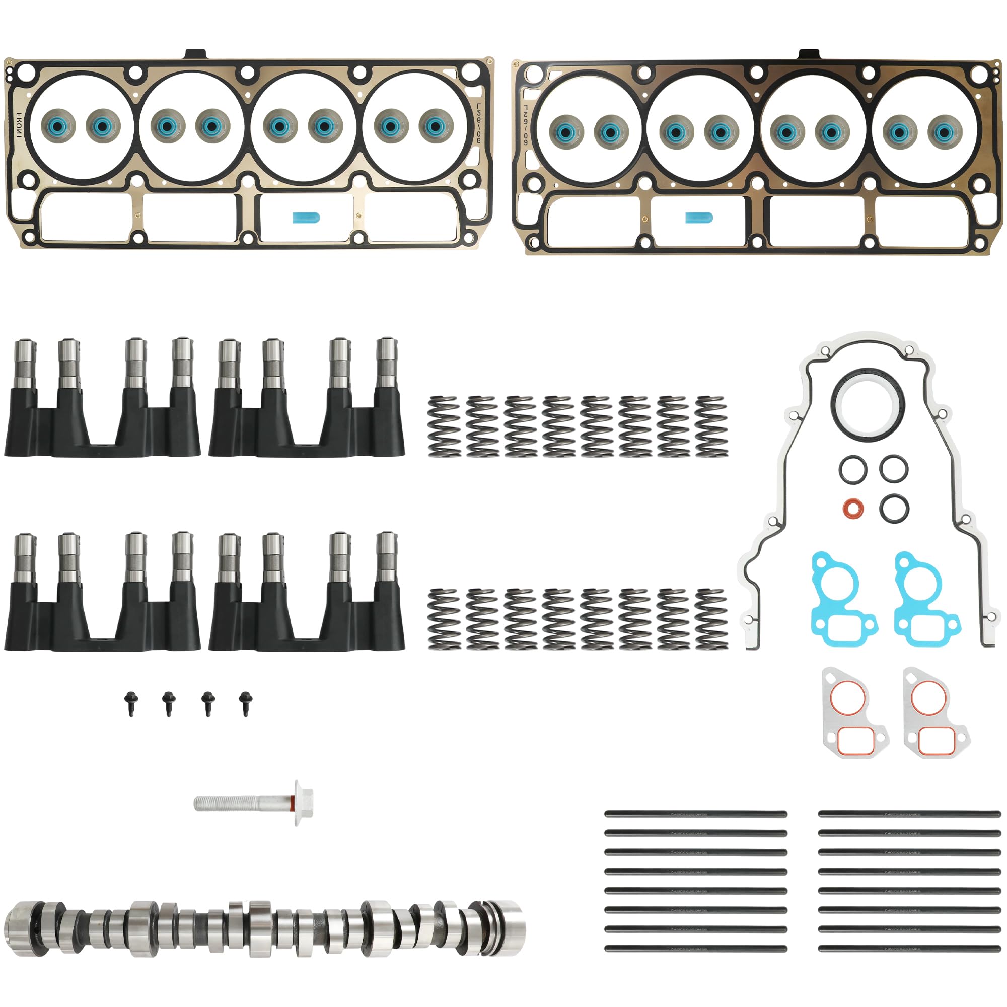 Photo 1 of Lifter W/Head Gasket Set E1840P Sloppy Stage 2 Camshaft Kit Fit for Chevrolet Tahoe 1998-2013, GMC Yukon 2005-2013 | Gen III/IV LS 4.8L 5.3L 6.0L 6.2L Vortec V8 Trucks 1999-2013 | C364HSC