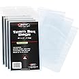 BCW Resealable Team Set Bags - 400 ct | Archival Quality Polypropylene | Holds 35 Standard Cards | Toploader and Magnetic Holder Compatible | Acid-Free Sealing Solution for Trading Card Collections
