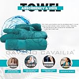 GC Gavetto Cavailia Fade Resistant Bath Towel 700 GSM 100% Cotton 2 Pack view 5