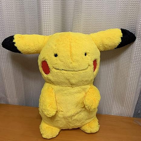 Amazon 早い者勝ちポケモンセンター 限定 ぬいぐるみ 変身メタモン ピカチュウ ぬいぐるみ おもちゃ