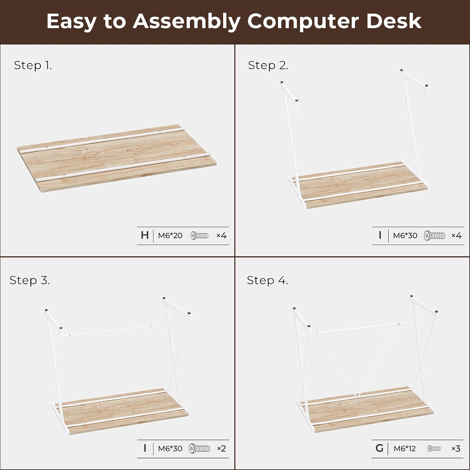 Aingoo Small Computer Desk PC Desk Office Desk Laptop Desk Writing Desk ...