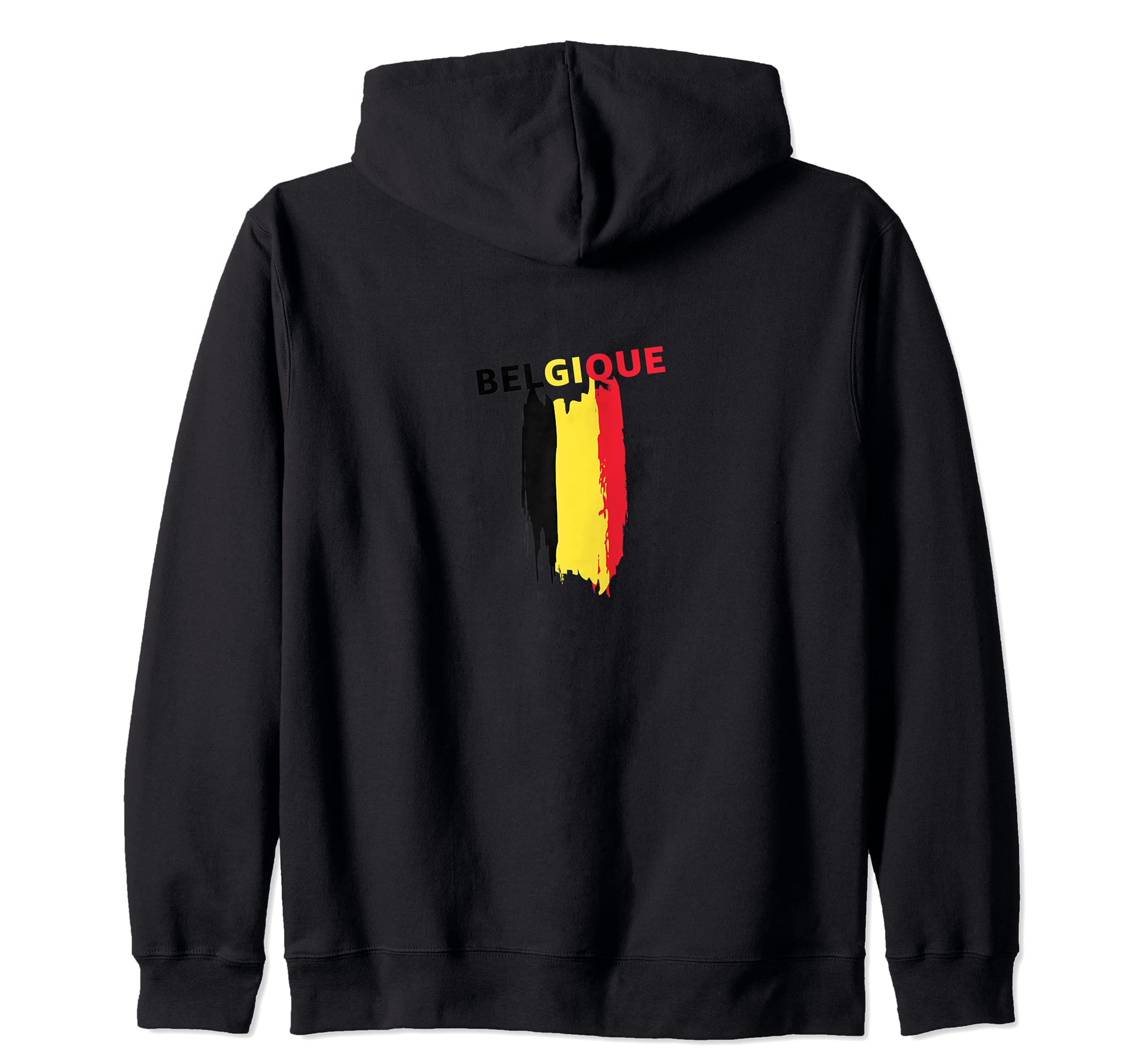 Flag Belgium Zip Hoodie