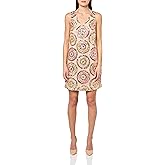 Trina Turk Womens V Neck Sequin Dress
