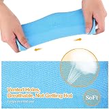 CGBOOM Moisturizing Gel Heel Socks Toe Open for Dry Cracked Skin Pain Relief 2 view 5
