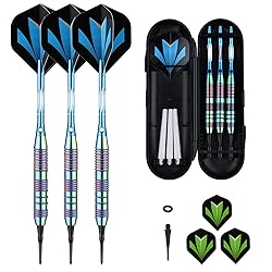 sanfeng Darts Plastic Tip Set Rainbow Blue Color