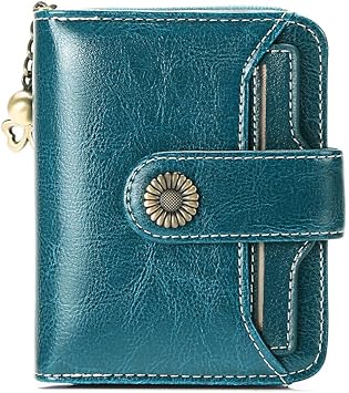 Amazon Sendefn ミニ財布かわいいレディース 短財布 二つ折 本革 コンパクト 小さい 財布 ラウンドファスナー 小銭入れ シューズ バッグ