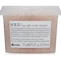 Amazon.com: Davines Solu Sea Salt Scrub Cleanser, 3.57 Ounce (Pack ...
