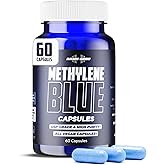 DAMN GOOD The Hodge Twins Ultra Methylene Blue Capsules - Pharmaceutical Grade Supplement - 10mg USP Grade - Vitamin C, for Brain Health, Focus, Energy