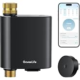 GoveeLife H5901 Smart WiFi Sprinkler Timer with Gateway, 1 Water Outlet | 1640ft Gateway-Device Range, App Remote Control, Weather Adaptive, Brass Connectors, IP67, 2Yr Battery, for Garden/Lawn/Yard