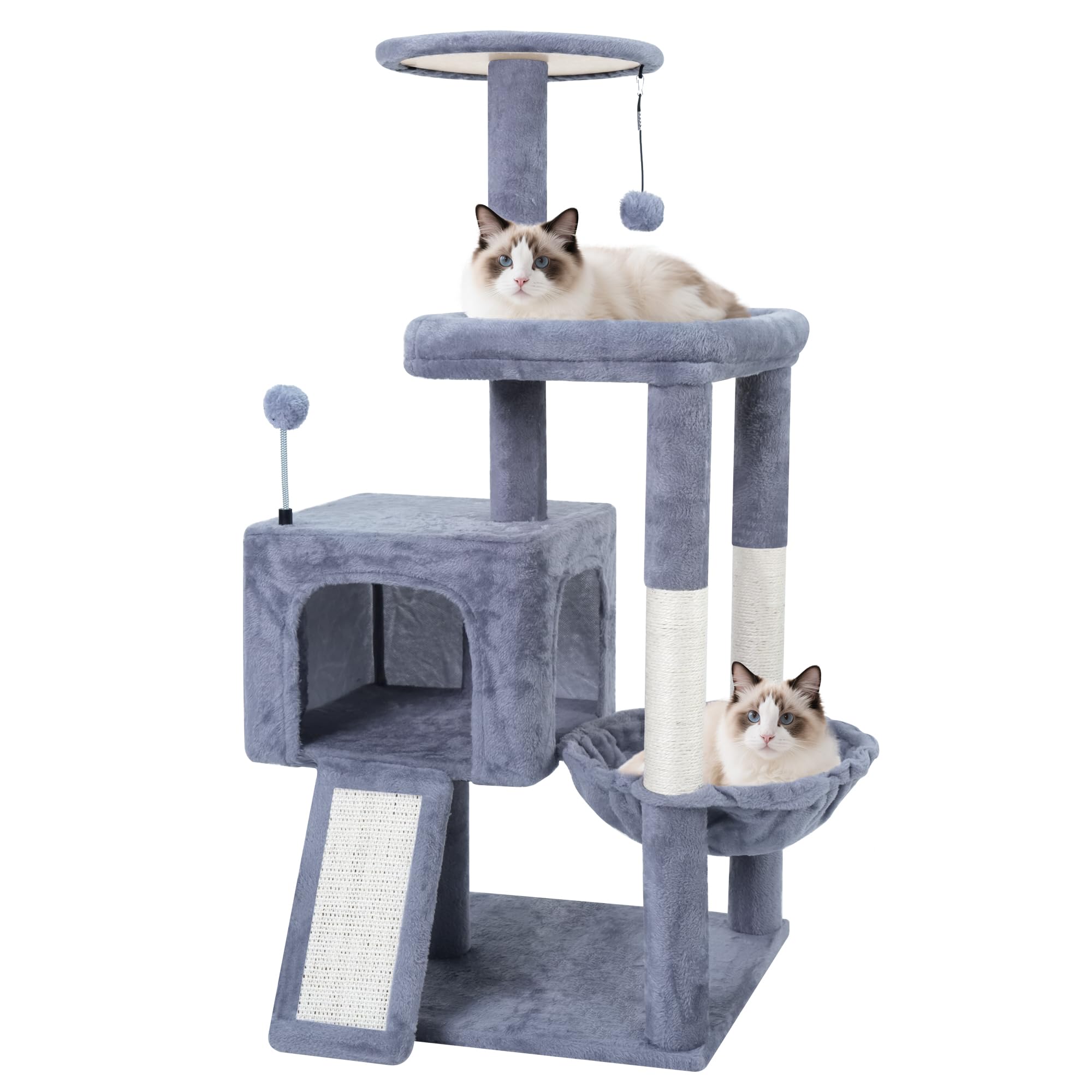 Photo 1 of TWDEPART US Fashion Cat Tree…… (37.5'' Grey, 37.5'')