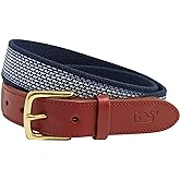 vineyard vines mens Micro Whale Classic Canvas Club Belt