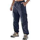 APTRO Men's Baggy Cargo Pants Casual Parachute Pants Relaxed Fit Waterproof for Daily Wear‌ and Outdoor Hiking