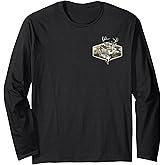(2 Sided) Cool Dads Club Camo Deer Duck Fishing Camouflage Long Sleeve T-Shirt