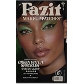 Fazit Makeup Patches - Green Witch Speckles - Glow Up Make-Up Patches - Cute Glitter Makeup Accessories for Women - Cosmetic
