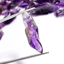 GEMKORA 100 carats Raw Amethyst Pencil Rough