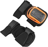 QWORK Adjustable Knee Pads for Work Gardening Men Women Comfort Padding view 2