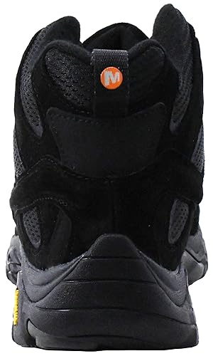 Merrell Men's Moab Vent Mid Hiking Boot, Black Night, 10 M US in