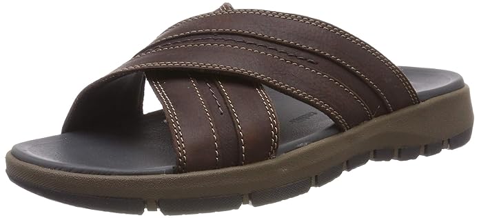Clarks Herren Brixby Cross Riemchensandalen