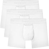 Tommy John Men's Trunk 4” Underwear, Second Skin Boxers with Supportive Contour Pouch, Soft, Breathable Stretch Fabric Boxers