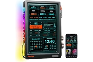 Divoom TimesFrame – 10.1" WiFi 6 Digital Picture Frame & Smart Desk Display, No Subscription | 64GB | Send Photos, Videos & AI Styles + Live Widgets (Weather, Calendar, etc)–Perfect Personalized Gift