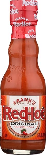 FRANK’S REDHOT ORIGINAL HOT SAUCE (KETO FRIENDLY), 5 FL OZ